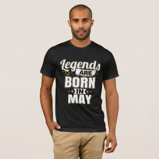Legenden sind im Mai Geboren T-Shirt