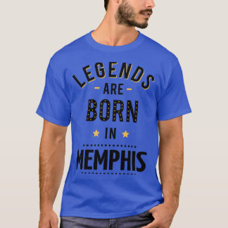 Legenden sind in Memphis Geboren T-Shirt