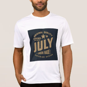 Legenden werden im Juli geboren Originalqualität T-Shirt