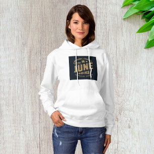 Legenden werden im Juni geboren Original Qualität Hoodie