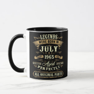 Legenden wurden im Juli 1965 geboren 57. Geburtsta Tasse