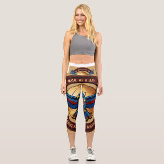 "Legends" oder "Stretch in Style" Capri Leggings