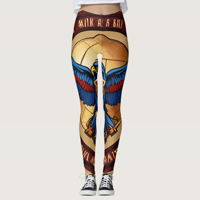 "Legends" oder "Stretch in Style" Leggings (Vorderseite)
