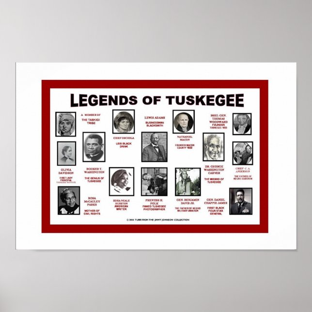 LEGENDS OF TUSKEGEE POSTER (Vorne)