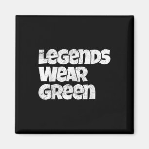 Legends tragen Green Spirit Wear Team Game Color W Magnet