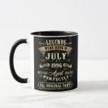 Legends Were Born In July 1996 26th Birthday 26 Tasse<br><div class="desc">Legends Were Born In July 1996 26th Birthday 26 Year Old Gift. Perfect gift for your dad,  mom,  papa,  men,  women,  friend and family members on Thanksgiving Day,  Christmas Day,  Mothers Day,  Fathers Day,  4th of July,  1776 Independent day,  Veterans Day,  Halloween Day,  Patrick's Day</div>