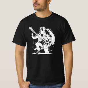 Legendsymbol des Rock and Roll-Bassisten SVG T-Shirt