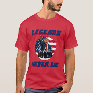 LEGENS DIE NIE TRUMP-T - SHIRT