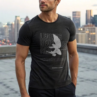 LEGENS NIEMALS FALL Eagle T - Shirt - Savage Motiv