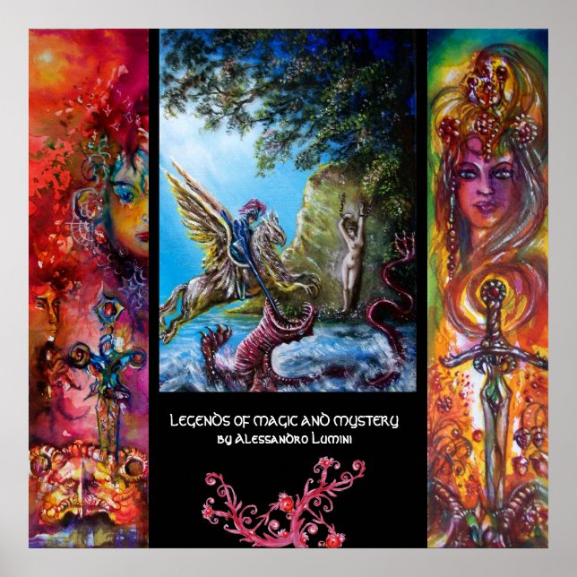 LEGENZEN FÜR MAGISCHE UND MYSTERIE 4 POSTER (Vorne)