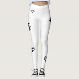 Legging Frau Diamant Detailing PATRIOTE Leggings