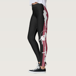 Legging Pole-Fitness-Silhouette: LPF Leggings