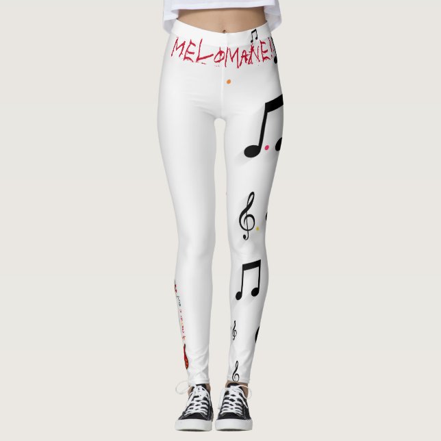 Legging pour Mélomane! Leggings (Vorderseite)