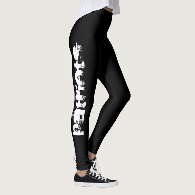 legging schwarz 'patriots' leggings (Rechts)