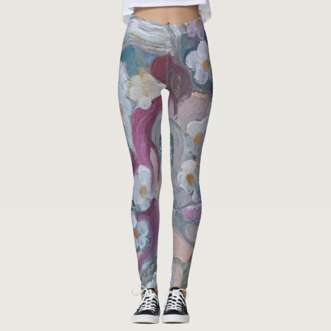 Legging: Spring Blossom Leggings (Vorderseite)