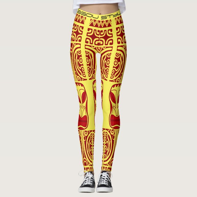 Legging Tribal Tatoo Leggings (Vorderseite)