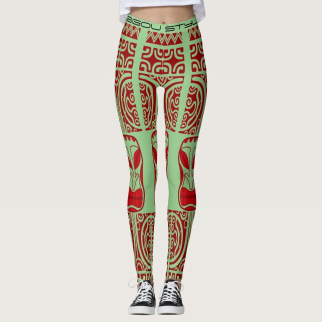 Legging Tribal Tatoo Leggings (Vorderseite)