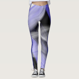 Leggings Abstrakter Trend Lavendel Violet