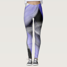 Leggings Abstrakter Trend Lavendel Violet