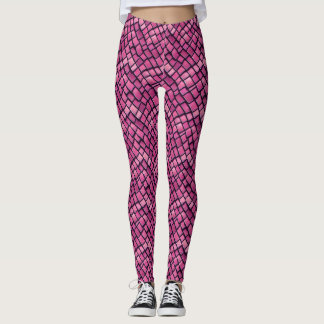 Leggings Ariel Style in Rosa Dragon und Mermaid
