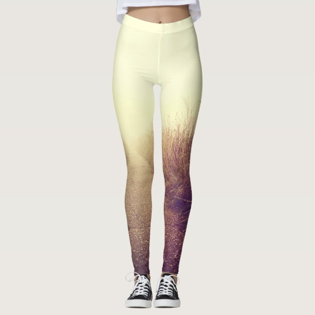 Leggings auf der Seite des Weges zum Sonnenaufgang (Vorderseite)