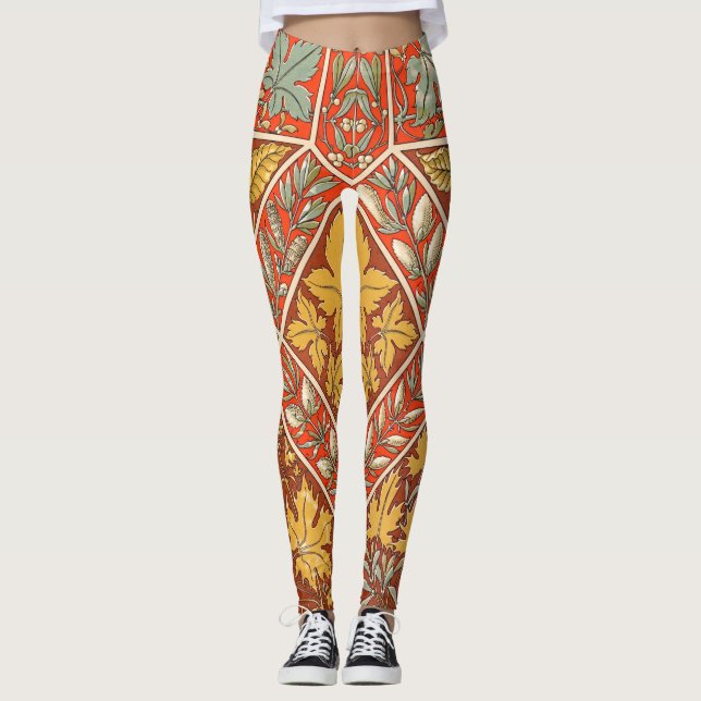 Leggings aus antikem Gold (Vorderseite)