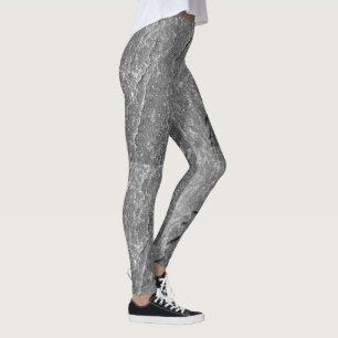 Leggings aus Graustein