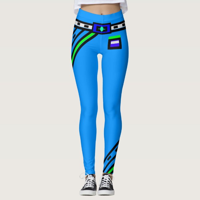 Leggings aus Gürtelschnalle (Vorderseite)