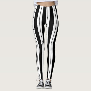 Leggings aus Schwarz und Weiß