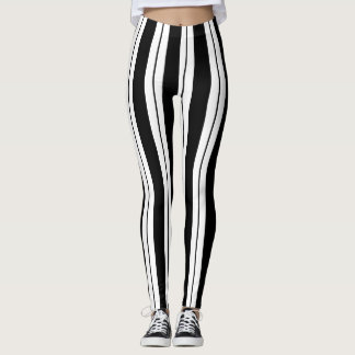 Leggings aus Schwarz und Weiß