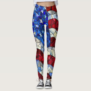 Leggings aus verkettetem Glas unter amerikanischer