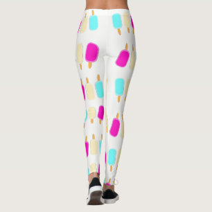 Leggings aus Weißeis