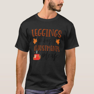 Leggings Blätter & Anpassungen Bitte fallen 1 T-Shirt