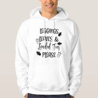 Leggings Blätter und beladene Tees Bitte