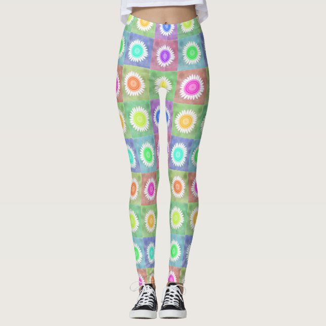 Leggings blühen (Vorderseite)