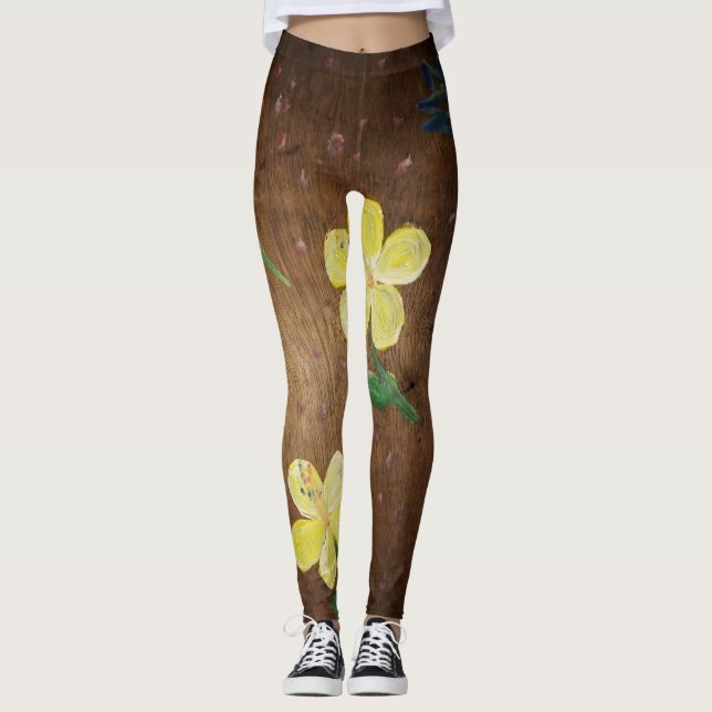 Leggings Blume (Vorderseite)