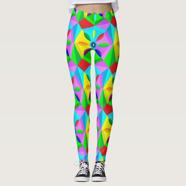 Leggings Blume (Vorderseite)