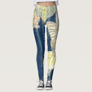 Leggings BÜTTERFLIEN, JAPANISCHE STREIFEN