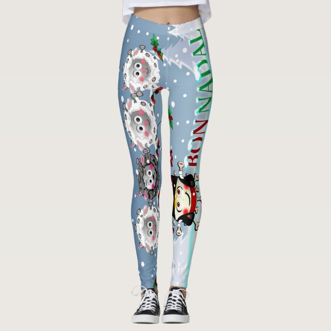 Leggings Caganer Catalunya by Simonsitos (Vorderseite)