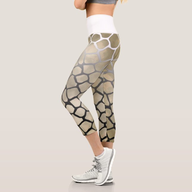 leggings capri de animal jirafa (Links)