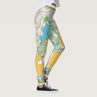 Leggings - Central Park Orientierungslaufkarte