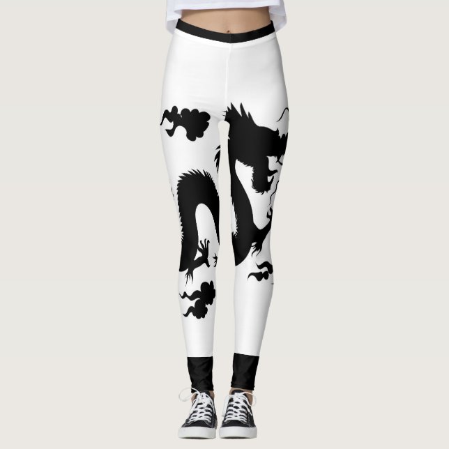 Leggings CHINESISCHER DRACHE (Vorderseite)