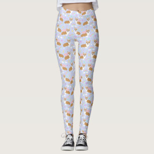 Leggings Corgi Unicorn Pastel