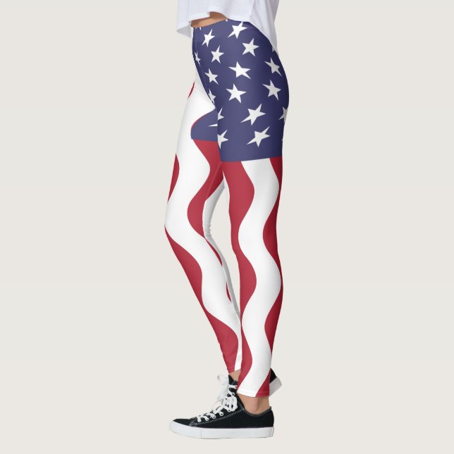 Leggings der amerikanischen Flagge (Links)