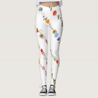 Leggings der Blumenwelt