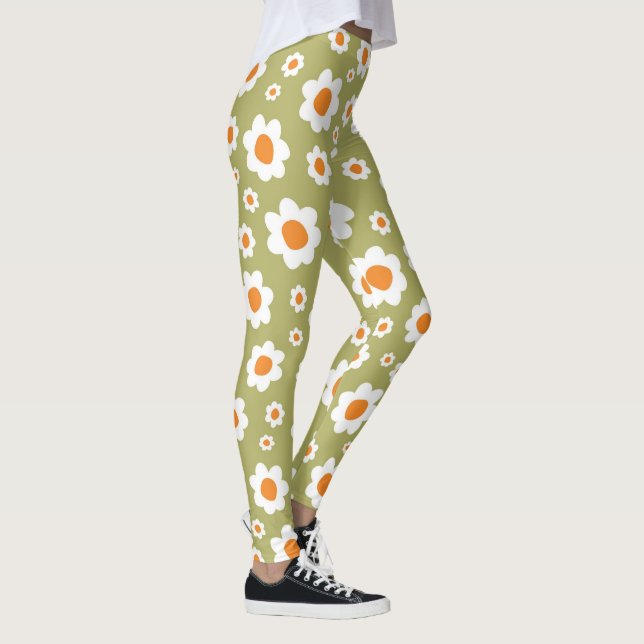 Leggings der "Daisy"-Blume der 1960er Jahre (Rechts)