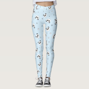 Leggings der Eis-Blau-Panda-Leggings- Baby4life