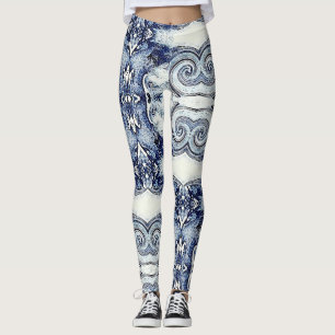 Leggings der Gezeiten- Welle
