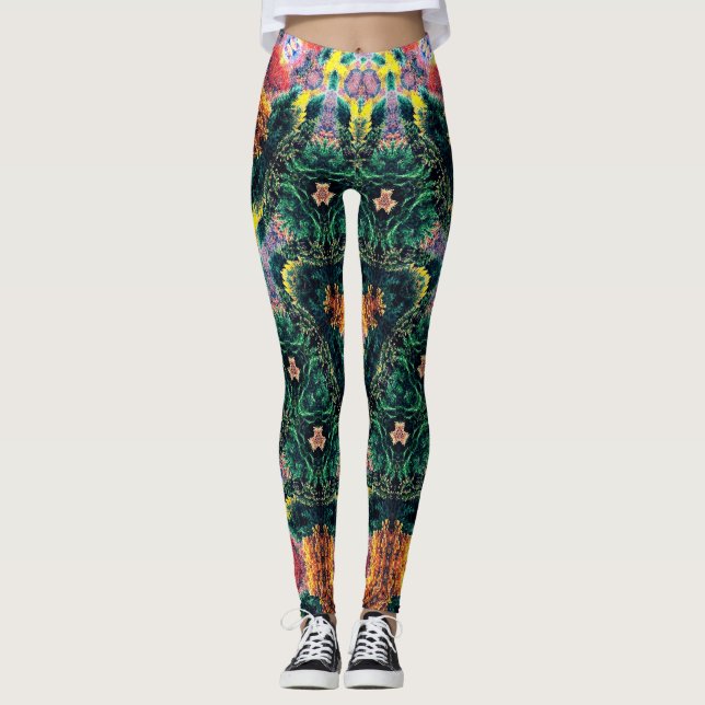 Leggings DER KALEIDOSKOP DES LEBENS (Vorderseite)