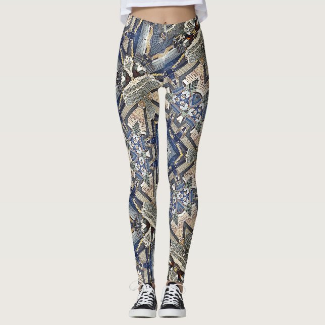 Leggings DER KALEIDOSKOP DES LEBENS (Vorderseite)